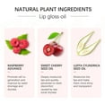 thumbnail image 4 of Sea-Maid Lip Gloss Hydrating Lip Oil Non-Sticky Formula Subtle Shine with Tinted Sheer Color Liquid Lipstick Locks In Moisture,Raspberry, 4 of 7