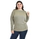 thumbnail image 1 of Blusa Con manga kimono Roman Fashion Tallas Extras 1041 Verde militar Talla 40, 1 of 6
