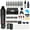 Black, variant on TTOOGO Beginner Rotary Tättoo Pen Kit – Complete Set with 20 Colors Ink & Accessories