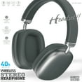 thumbnail image 2 of LY1632 Wireless Over Ear Headphones, Noise Canceling Bluetooth 5.3 Headphones with Microphones,Hi-Res Audio,48H Playtime,Foldable,Breathable Soft Earpads for iOS/Android/Samsung/PC, 2 of 8