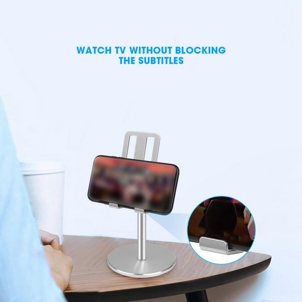 Soporte Para Teléfono Celular, Soporte Para Teléfono Móvil De Altura Ajustable Para Tabletas Para Escritorio Para Teléfonos