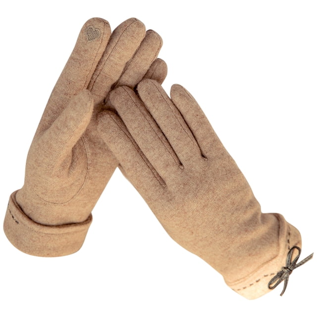 Guantes de invierno para mujer Guantes de mensajes de texto con pantalla táctil para clima frío - Guantes cálidos y térmicos a prueba de viento