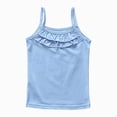 thumbnail image 4 of TOWED22 Girls Dance Tank Tops Toddler Racerback Sleeveless Top Girl Undershirts for Ballet Gymnastics(Sky Blue,6-7 Y), 4 of 9