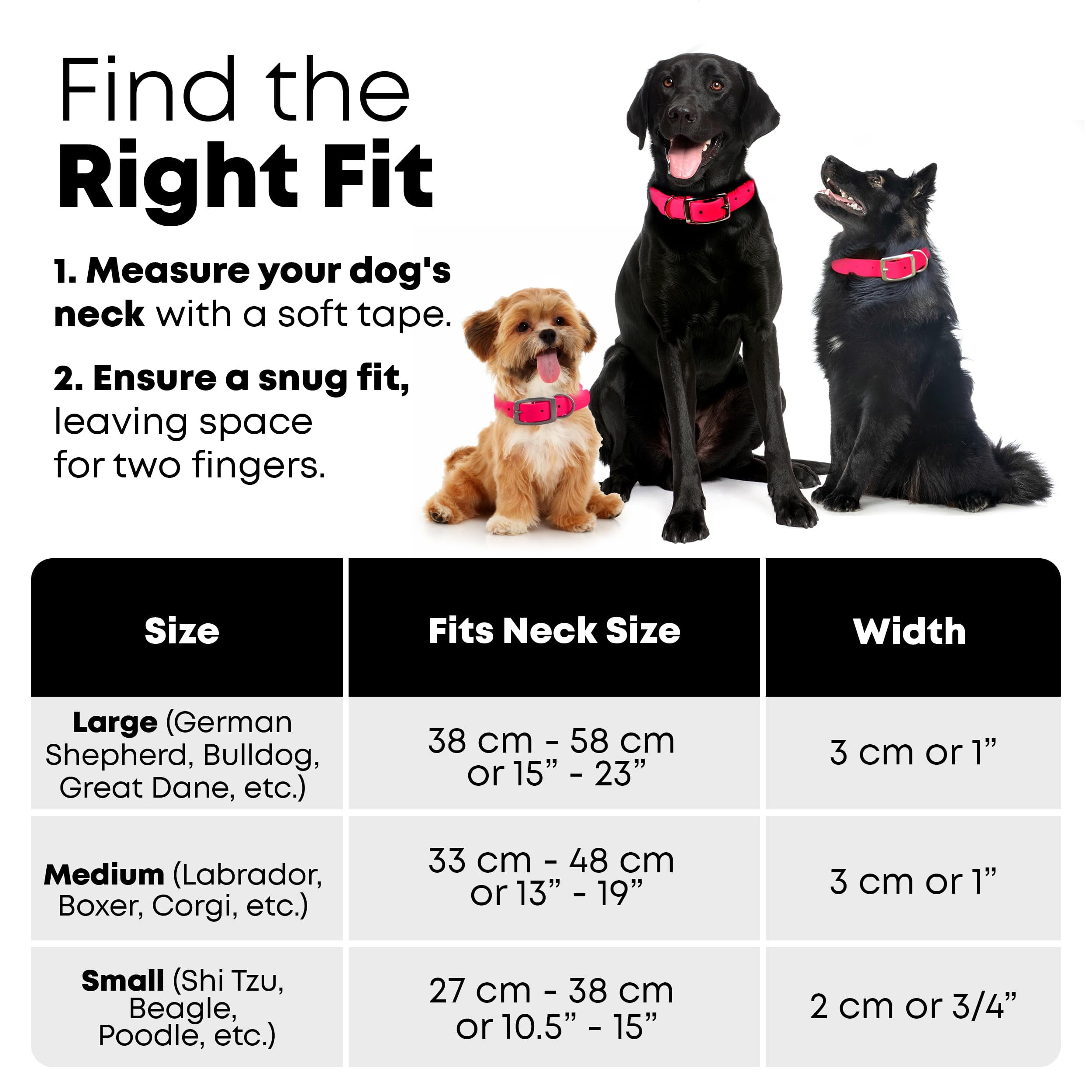 Regal Dog Products Waterproof Collar & 5ft Leash Set Heavy Duty Biothane