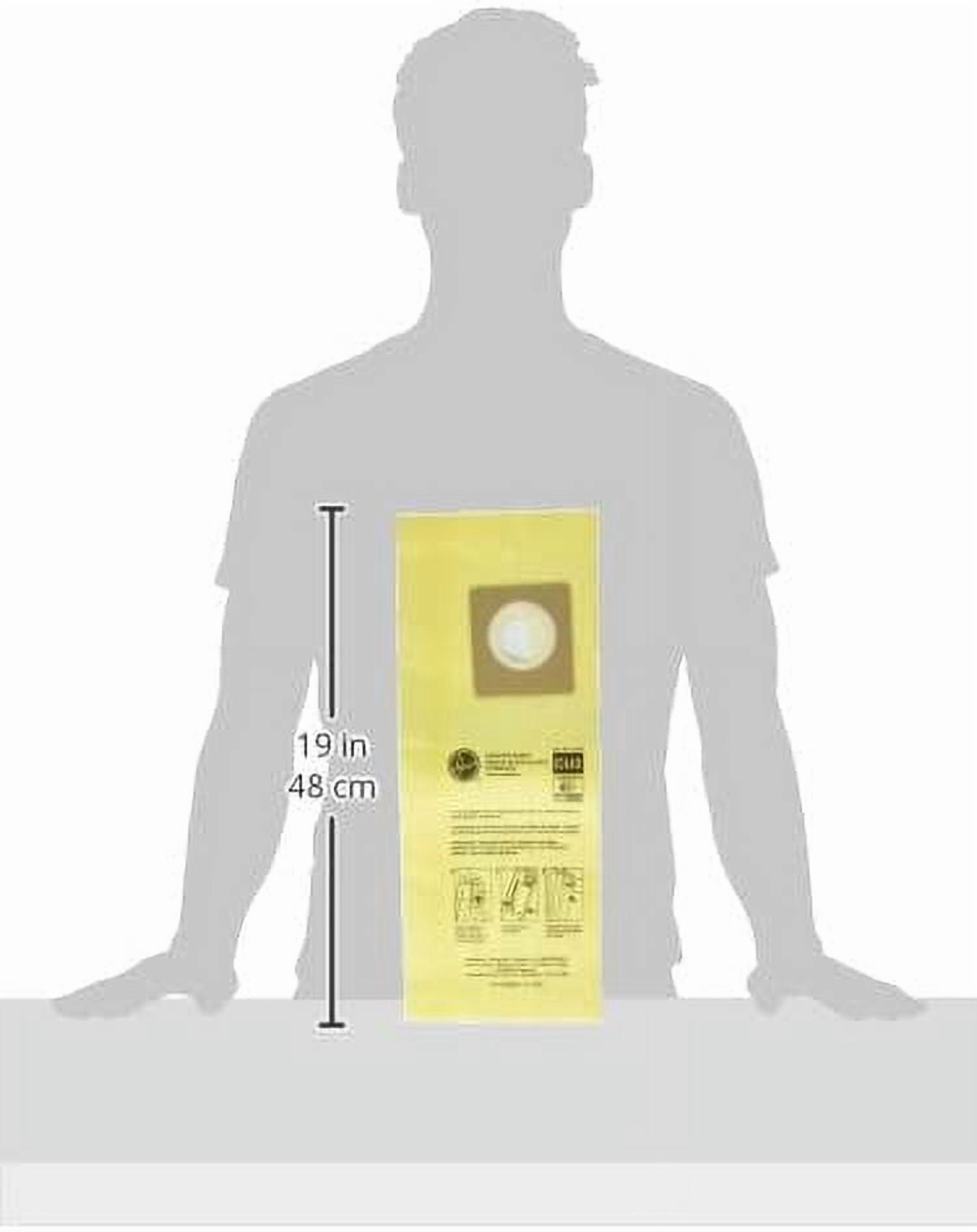 Hoover AH10243 Paper Bag, Allergen Filtration Hushtone 10 Pk, Yellow