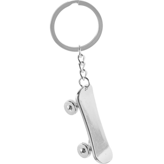 GOOHOCHY Decorative Skateboard Keychain Bag Backpack Hanging Keychain Decor Small Skateboard Keychain