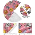 thumbnail image 2 of FMSHPON Halloween Cartoon Pattern Xmas Christmas Tree Skirt Stand Mat for Holiday Party Decoration Indoor Outdoor 36 inches, 2 of 6