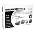 thumbnail image 2 of HouseLabels 4" x 6" Thermal Printer Cleaning Cards for Printheads Compatible with DYMO, BROTHER, ZEBRA and Other Thermal Printers, 1 Box of 25 Cleaning Cards each, 2 of 6