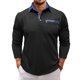 thumbnail image 1 of Blusa y camisa de manga larga con cuello vuelto para hombre, estilo casual, con bloques de color, de poliéster y manga larga., 1 of 7