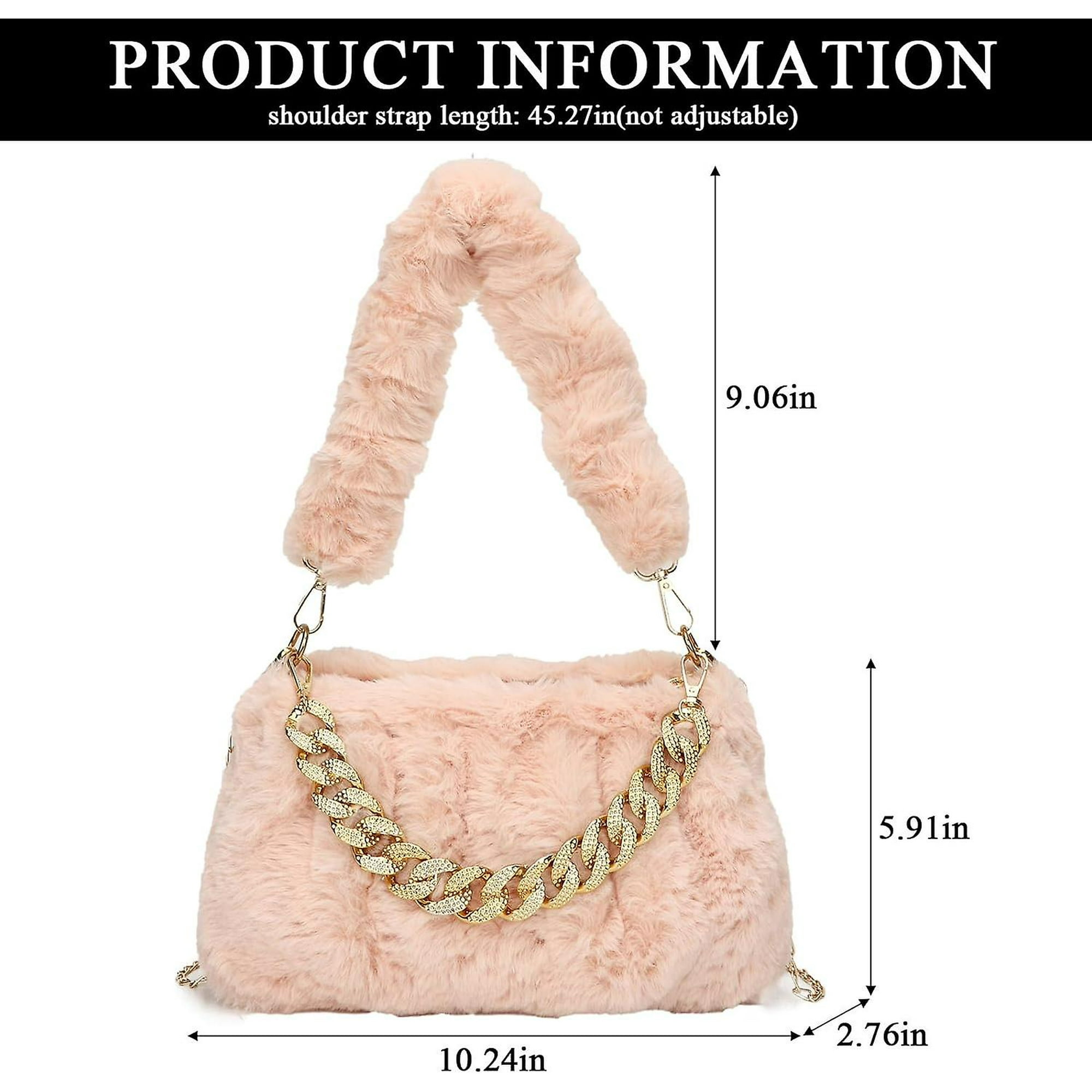 Fuzzy purse online