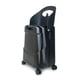 thumbnail image 1 of Equipaje de mano MiaMily de 4 ruedas con asiento para niños de 43 litros, color negro, 1 of 9