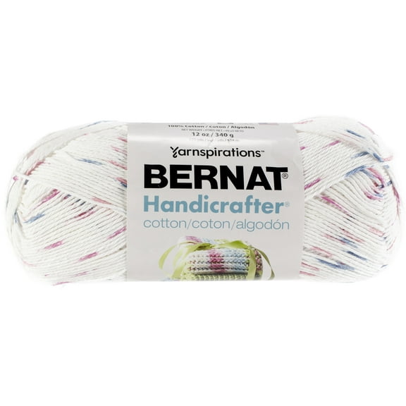 Bernat Handicrafter Cotton Yarn - Ombres-Marble Print