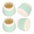 thumbnail image 3 of TICFOX 4 Uds. Protectores de Silicona para Muebles 3,3x4x4cm, Cubiertas Redondas para Patas de sillas y mesas, Almohadillas para Muebles(Amarillo), 3 of 14