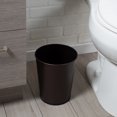 thumbnail image 3 of Bath Bliss Trash Can, Toilet Brush and Plunger 3 Piece Iron Bathroom Set in Oil Rubbed Bronze, 3 of 10