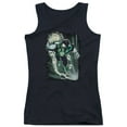 thumbnail image 1 of JLA Justice League Emerald Energy Junior Women's Tank Top Black, 1 of 1