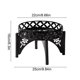 thumbnail image 3 of Soporte para plantas de hierro forjado, suelo de pie, portamacetas interiores exteriores de un solo nivel, estantería metálica, balcón, salón, decoración del hogar, 3 of 6