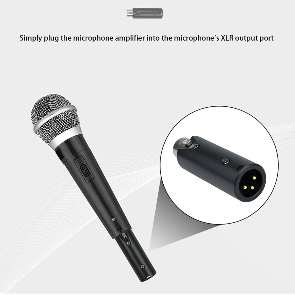 High Performances Mic Preamp Mic Booster for Dynamic&Passive Microphones