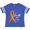Football Blue and White, variant on Inktastic Faith over Fear Leukemia Awareness with Orange Ribbon Boys or Girls Toddler T-Shirt