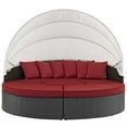 thumbnail image 6 of Modway Sojourn Outdoor Patio Sunbrella® Daybed in Canvas Red, 6 of 6