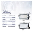 thumbnail image 3 of 4 Pcs/lot Projecteur Led Extérieur IP65 Étanche 50W 100W Lampe de Rue Éclairage Paysager, 3 of 7