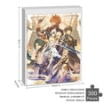 thumbnail image 3 of Genshin Impact Jigsaw Puzzle, Wood Puzzles Adult, 300 PCS Jigsaw Puzzle Perfect for Game Nights, 3 of 8