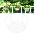 thumbnail image 4 of Flower Pot Holder, Super Anti-Rust Performance Hanging Baskets, Long-Term Use Durable For Kitchen Garden Windowsill Balcony Blanc, 4 of 8