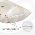 thumbnail image 5 of Balery Funny Goose1 Bedding Queen Pillow Cases - Envelope Closure - Soft Brushed Microfiber Fabric - Shrinkage and Fade Resistant Pillow Cases-20"x30", 5 of 9