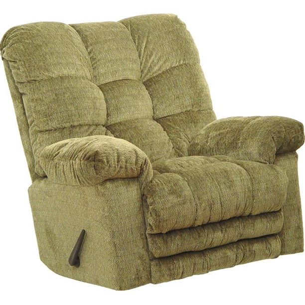 Catnapper Magnum Sage Chaise Rocker Recliner, Big Man, Heat & Massage