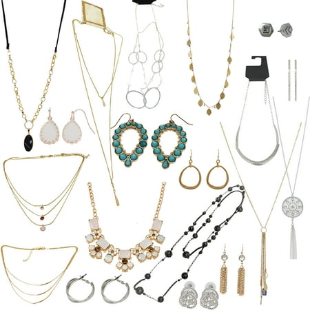 Target Major Department Store Fashion Jewelry Wholesale Lot Necklaces Earrings Assorted Great for