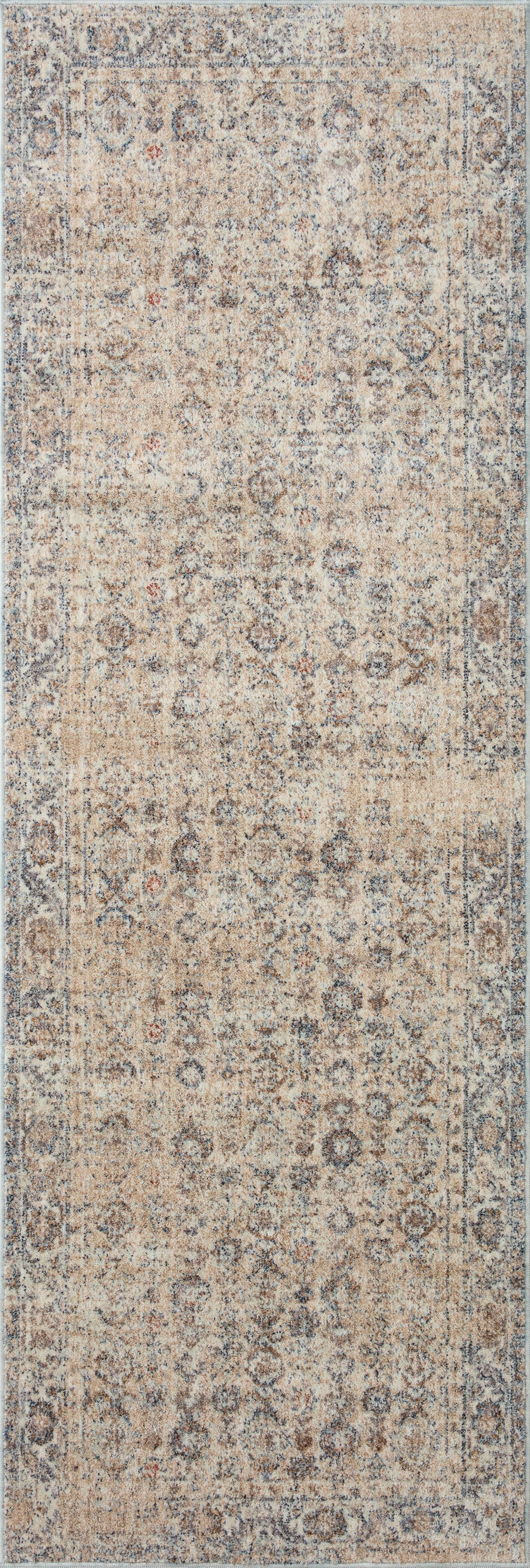 Angela Rose x Loloi Blake Beige / Denim 18" x 18" Sample Rug