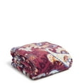 thumbnail image 1 of Vera Bradley Women's Fleece Plush Throw Blanket Paisley Jamboree, 1 of 2