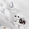 thumbnail image 3 of Baohd Bathroom Kitchen Storage Rack Shower Tray Self-adhesive Storage Shelf, 3 of 9