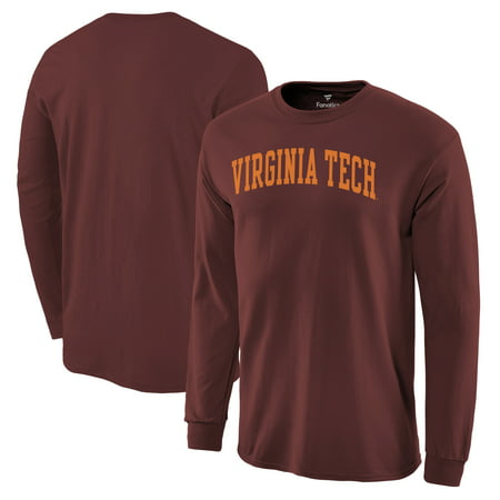 Virginia Tech Hokies Basic Arch Long Sleeve T-Shirt -