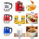 thumbnail image 5 of 400mL Self Stirring Mug with Lid Automatic Stirring Coffee Cup Electric Stainless Steel Self Mixing Coffee Cup for Coffee Milk Cocoa Hot Chocolate Tea, 5 of 5