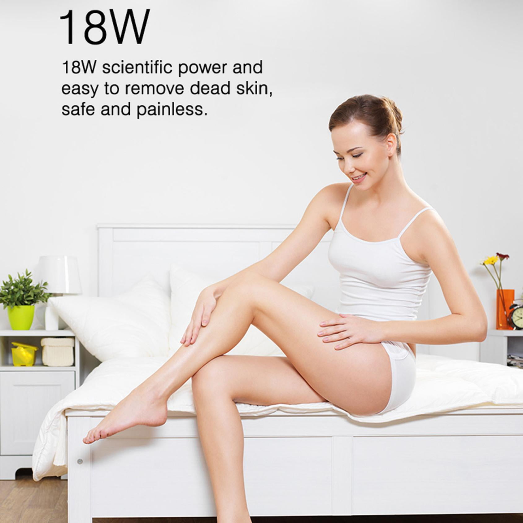 Electric Foot Callus Remover, Pain-Free Electric Callus Remover with 60pcs Sanding Discs, Professional Adjustable Speed Electric Foot File Pedicure Tool for Dead Dry Crack Calluses