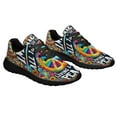 thumbnail image 6 of Hippie Imagine All The People Living Life In Peace Shoes Sneakers Black Size 9, 6 of 7