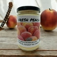thumbnail image 3 of Fresh Peach Vegan Coconut Soy 12 oz/ 355 ml Candle Hand-poured, Eco-friendly, Clean Burning, Fruity, 3 of 5