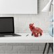 thumbnail image 5 of Figura decorativa de Feng Shui para la riqueza: estatua de elefante de resina con vestimenta ceremonial para la buena suerte y la prosperidad, adorno decorativo para el hogar, la oficina o la e, 5 of 6