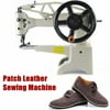 Miumaeov Leather Sewing Machine Industrial Shoe Repair Patcher Manual Heavy Duty Sewing Machine Hand Boots Patch Canvas Bag Mending Tool Single Needle Lockstitch 500SPM