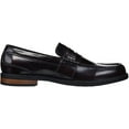 thumbnail image 6 of Nunn Bush Mens Lincoln Classic Penny Loafer Slip-On 12 Burgundy Polished, 6 of 7