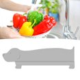 thumbnail image 2 of Kitchen Countertop Splash Guard for Sinks Water Protection Heat Resistant Grey Robust Design, 2 of 4