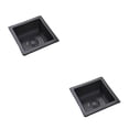 thumbnail image 3 of kurtrusly Nursery Pot Planting Containers Accessories Plastic Plants Container Plant Pots Gardening Accessory with Drain Design Type 4 2Set, 3 of 6