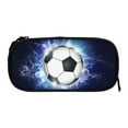 thumbnail image 1 of Baseball Pencil Case with Zipper Office College School Large Storage High Capacity Bag Pouch Holder Box Organizer Pencil Case Pouch for Organizing Back to School Stuff for Travel Office College, 1 of 7