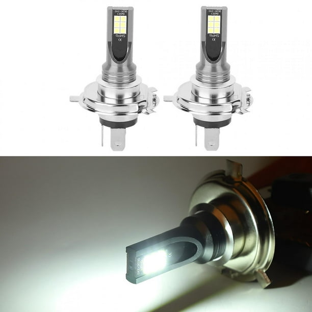 Ampoule LED H4, Ampoule De Phare Haute Luminosité Pour Moto Pour Voiture 