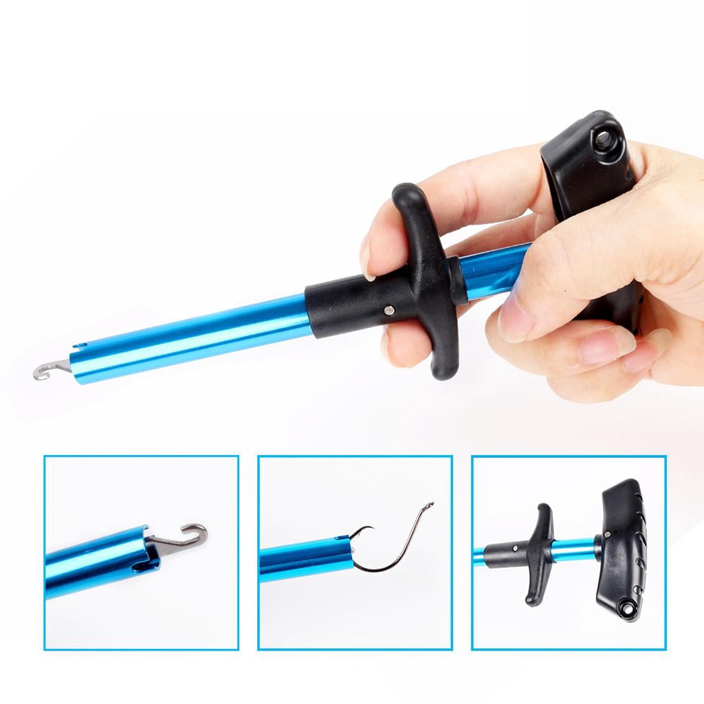 Necvior Handheld Digital Fish Scale 110lb/50kg Floating Fish Gripper Fishing Lanyard Fish Hook Remover Combo Kit