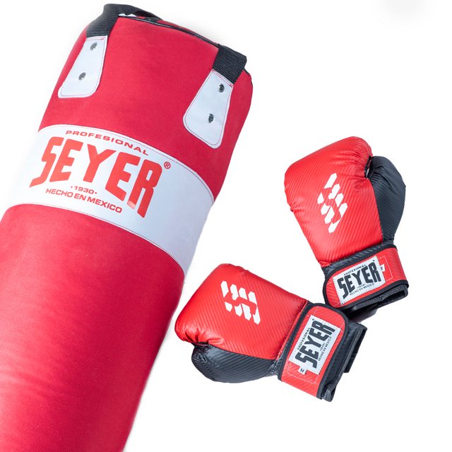 Combo Perfecto Para Box Seyer Costal Básico y Guantes Lux Mediano
