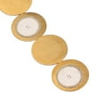 thumbnail image 6 of Clispeed 10Pcs Piezoelectric Buzzer Film Gasket for Acoustic Guitar Pickups Golden Copper Ceramic Disc, 6 of 8