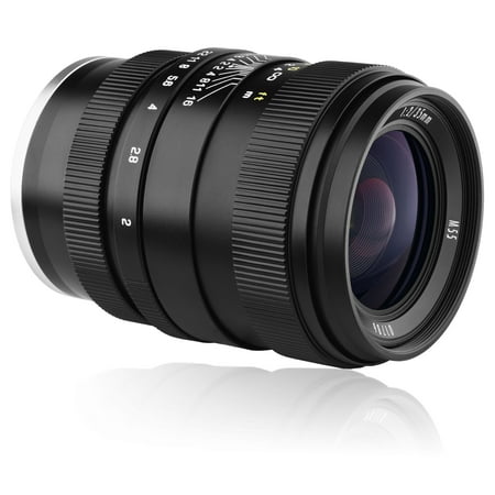 Oshiro 35mm f/2 LD UNC AL Wide Angle Full Frame Enhanced Bokeh Prime Lens for Sony E-Mount FE a9, a7R, a7S, a7, a6500, a6300, a6000, a5100, a5000, a3500, a3000, NEX-6, 5N, 5T, 5R, 5, 3N, 3, F3 and