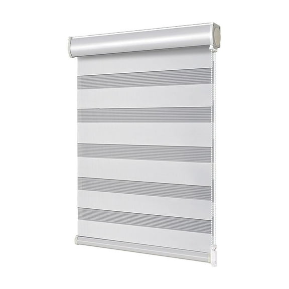 Light Filtering Window Blinds for Home Easy Installation Privacy Shades No Drill Pure White Design for Comfort and Style