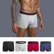 thumbnail image 5 of Calzoncillos Tipo Bóxer Para Hombre, Ropa Interior De Algodón Suave De Color Puro, De Alta Elasticidad,, 5 of 8